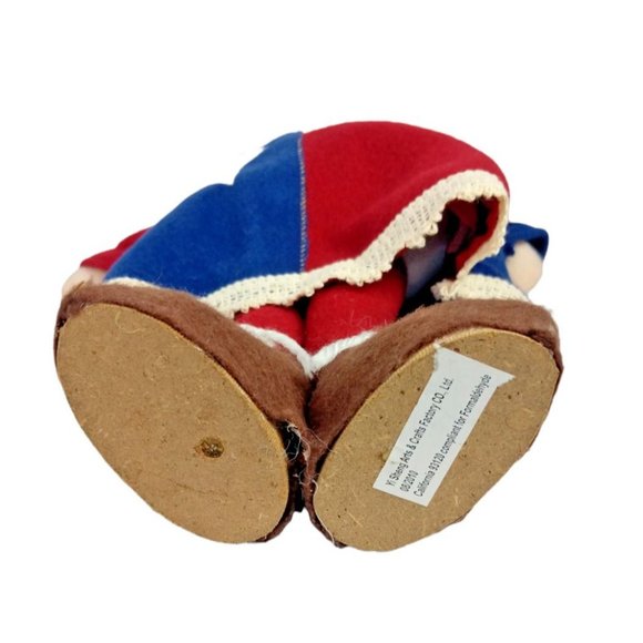 Kohl's Stuffed Angel Texas Flag Outfit 14 inch Tall Christmas Seasonal Decor - Picture 6 of 6